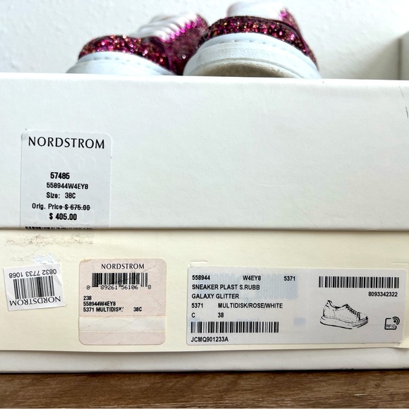 Alexander McQueen Sneakers Pink glitter - Picture 4 of 5